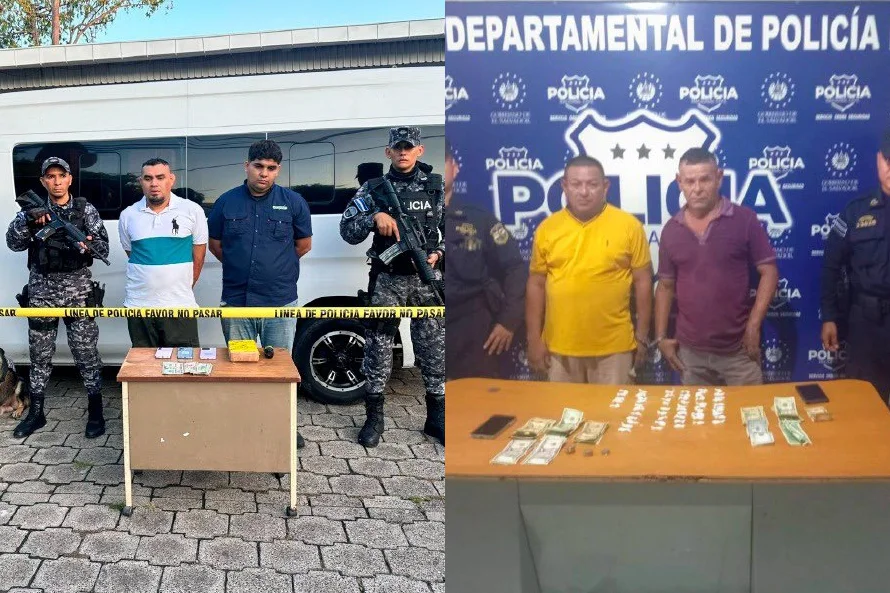 Cuatro personas fueron detenidas con droga en menos de 24 horas