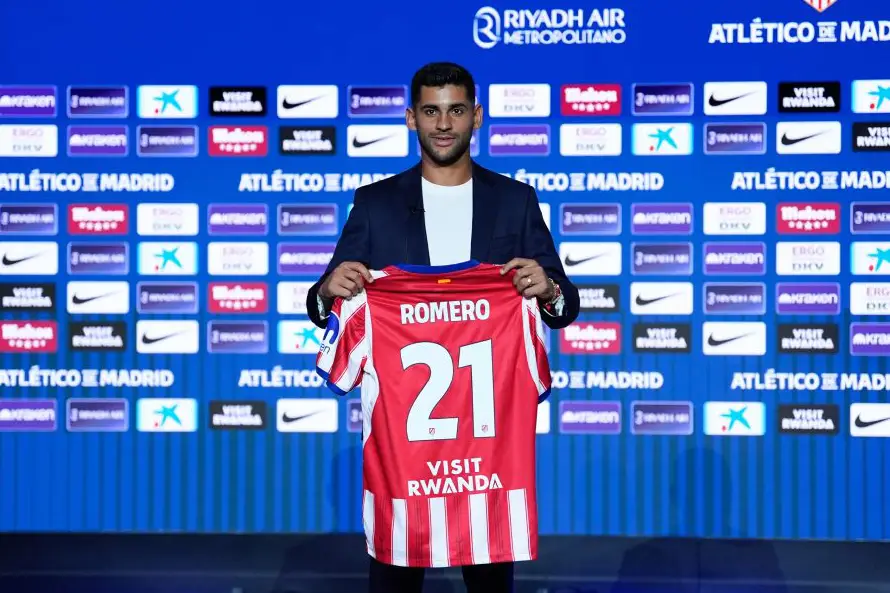 'Cuti' Romero: "Quiero dejar mi nombre grabado en la historia del Atlético de Madrid"
