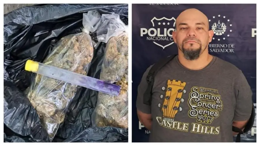 PNC captura a pandillero de la MS-13 señalado de distribuir droga en Sonsonate