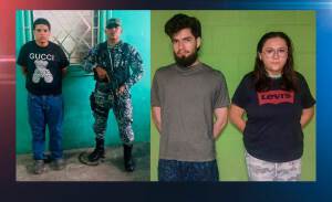 Detienen a dos hombres y una mujer que tenían droga oculta en un aire acondicionado en Chalatenango
