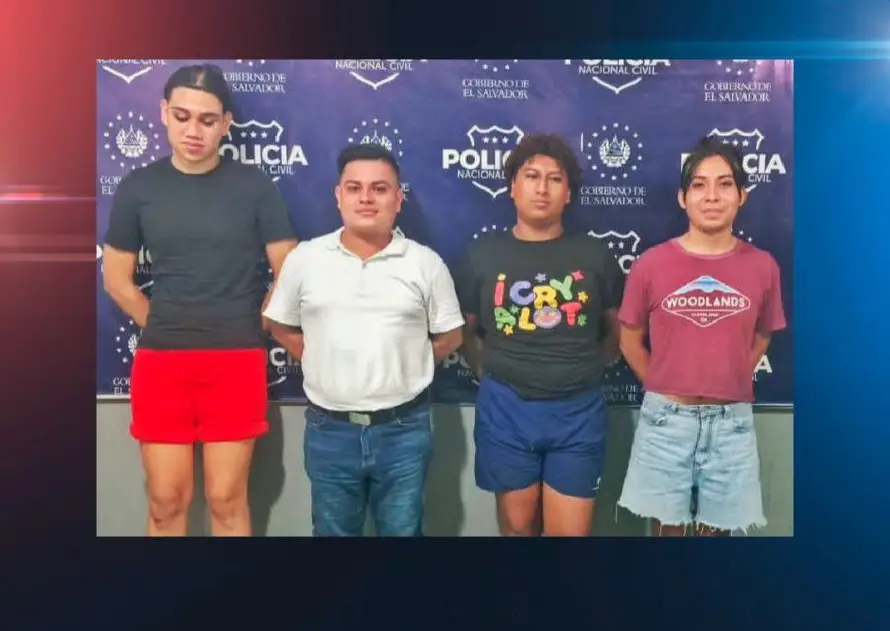 Cuatro jóvenes son arrestados tras pelea afuera de una discoteca en Sonsonate