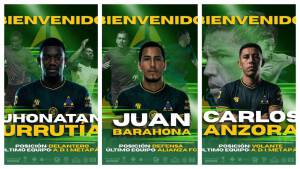 Inca Aruba ficha al colombiano Jhonatan Urrutia y a los salvadoreños Carlos Anzora y Juan Barahona