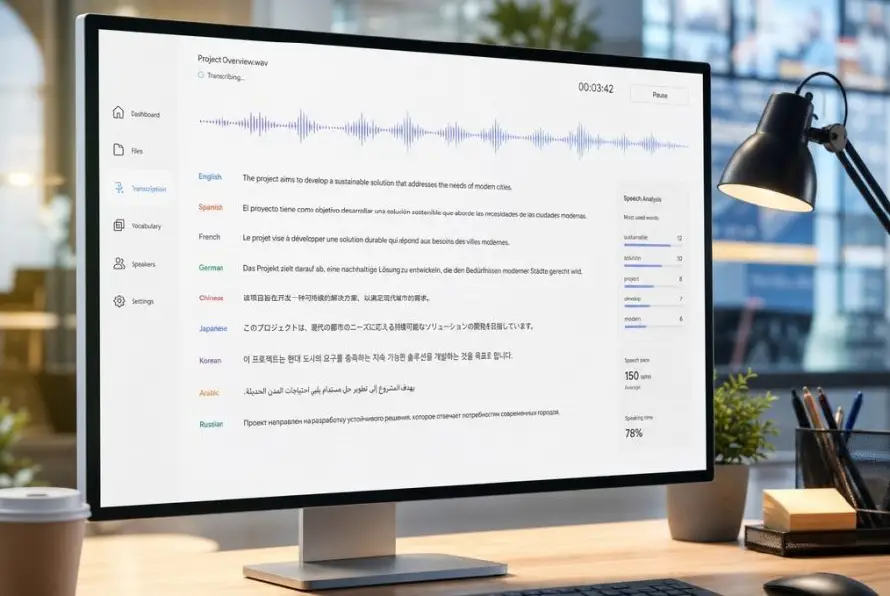 Google amplía Gemini 3.5 Transcribe a más de 85 idiomas