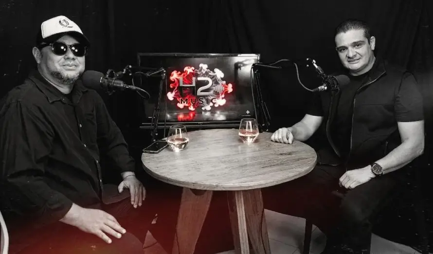 El podcast "H2 MUSIC" con Marco T. Serrano ahora pasa a la TV salvadoreña