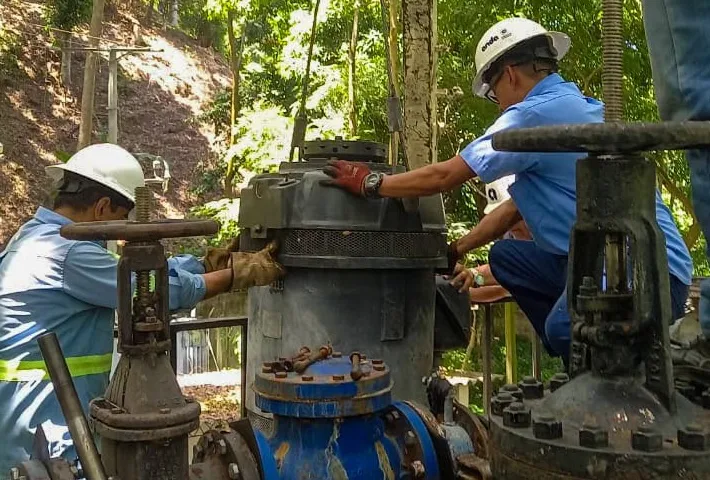 ANDA avisa de deficiencias en el servicio en Cojutepeque por mantenimiento en planta de bombeo