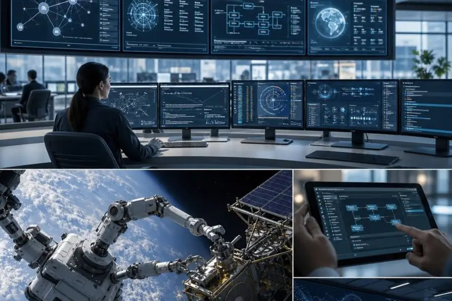 La IA amplía su alcance con agentes, ciberseguridad y robótica orbital