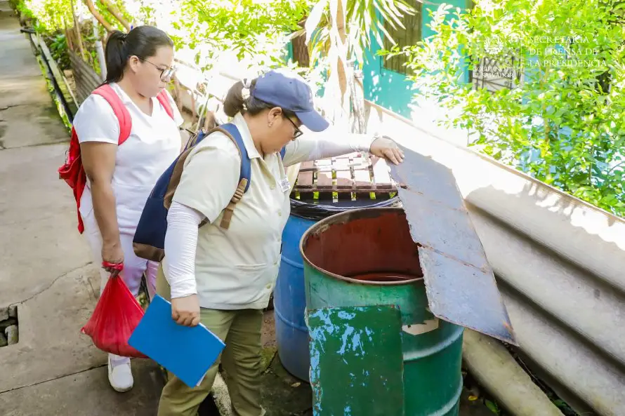 Servidores públicos obligados deben inspeccionar 10 hogares por campaña nacional contra el dengue este miércoles