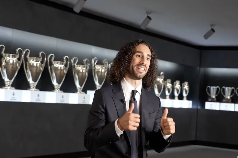 Marc Cucurella espera vivir la “magia” del Santiago Bernabéu