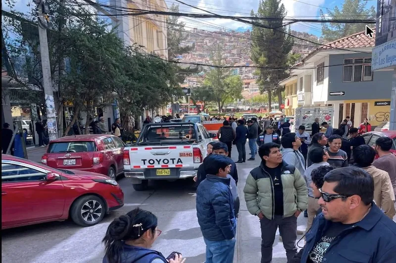 Terremoto de 7,2 en Perú fue percibido "fuerte", pero no hay reportes de daños ni víctimas