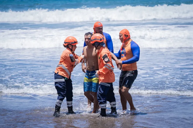 Protección Civil reporta 59 rescates acuáticos durante las vacaciones agostinas
