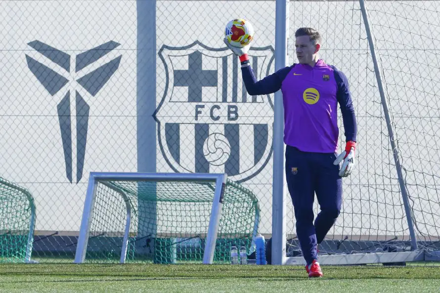 El portero Marc-André Ter Stegen, cedido al Ajax por una temporada