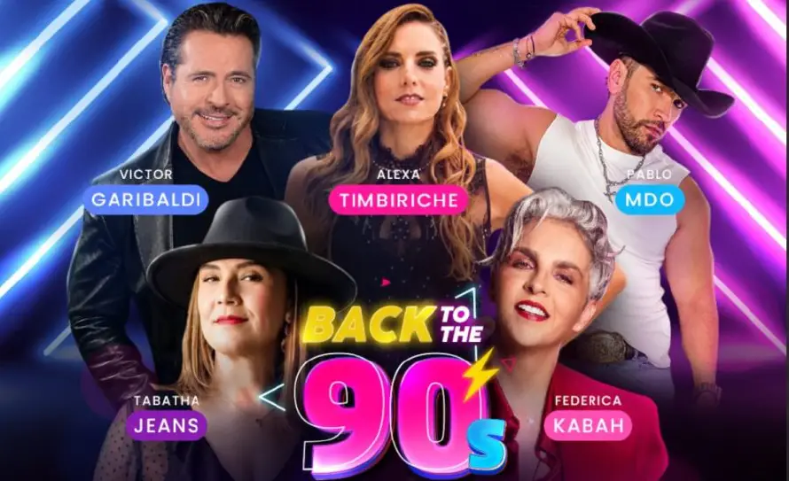 Estrellas de los 90 llegan a El Salvador para un gran viernes de concierto