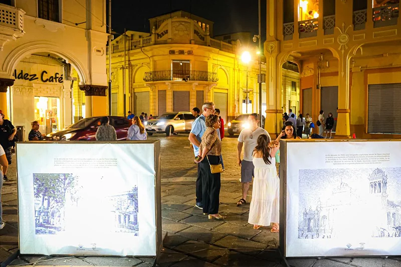 Intervenciones de espacios públicos del centro histórico tienen 40 % de avance