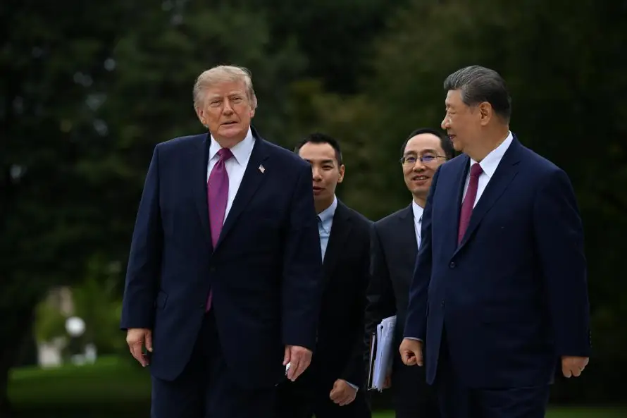 Trump califica de "gran reunión" su encuentro con Xi Jinping en la Casa Blanca