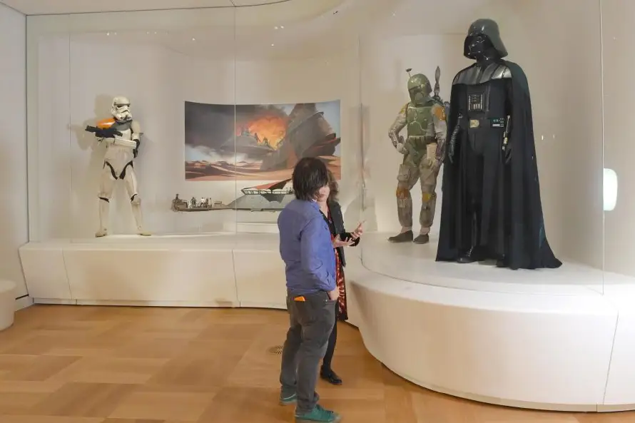 El imperio de George Lucas cobra vida: un viaje por las galaxias de su nuevo museo
