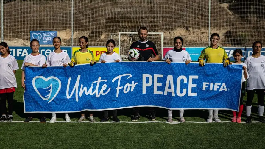 La FIFA abre dos nuevos campos en Cisjordania para niños