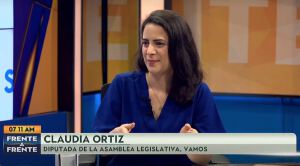 Claudia Ortiz: “¿Acaso Arena y el Frente pueden aspirar a volver a gobernar el país?, yo creo que no”