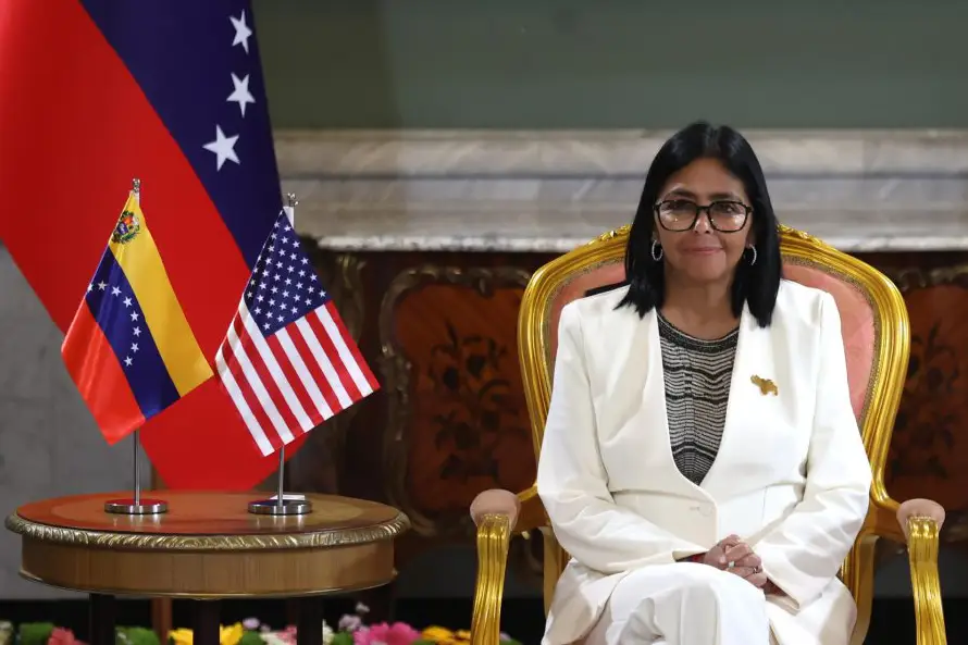 Delcy Rodríguez y Donald Trump, a un día de un histórico encuentro