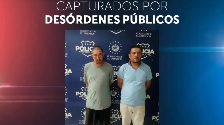 Dos hombres son detenidos tras pelear en la vía pública en San Miguel