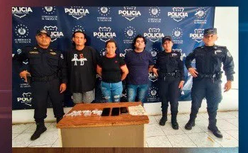 Detienen a tres con porciones de cocaína en San Miguel