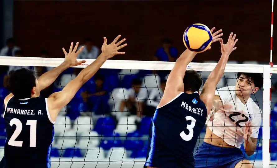 El Salvador cae 3-0 ante Guatemala en la Copa Panamericana Sub-23 de voleibol