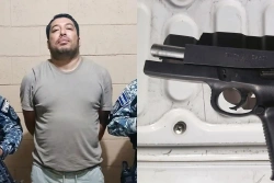 Un hombre con más de 150 grados de alcohol fue detenido por hacer disparos al aire