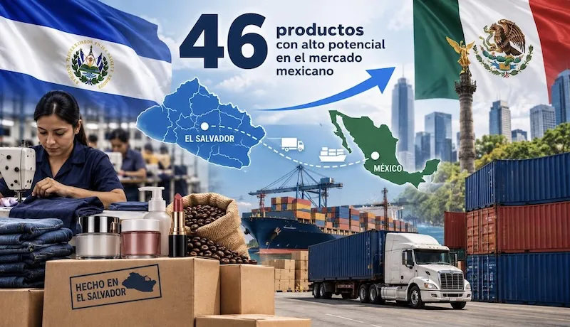 CEPAL identifica 46 productos salvadoreños con potencial de exportación a México