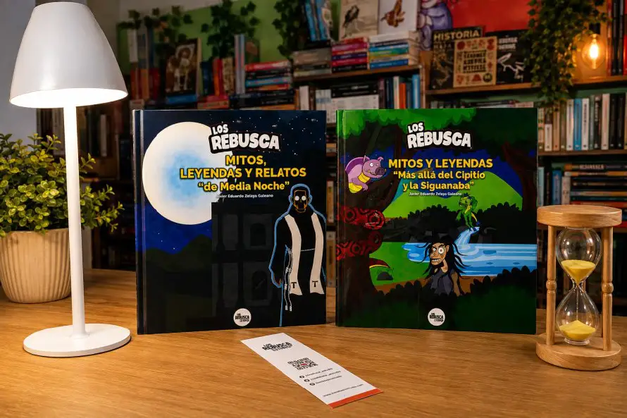 Los Rebusca Estudio lleva la cultura salvadoreña a libros, cómics y juegos de mesa