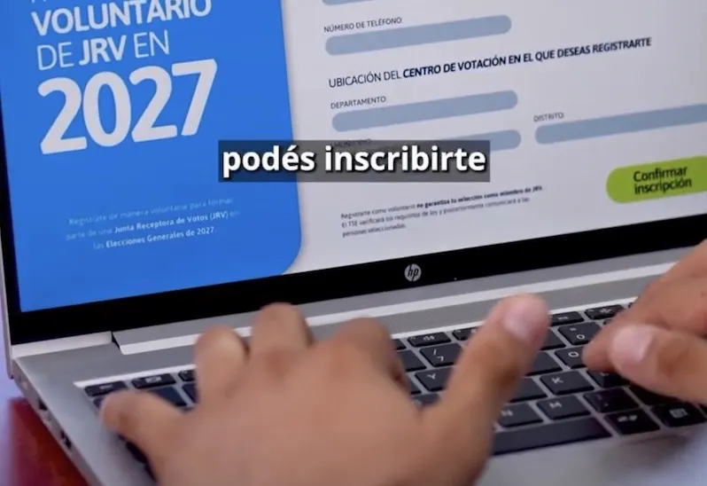 TSE habilita sitio para que ciudadanos se inscriban como voluntarios de Juntas Receptoras de Votos (JRV)