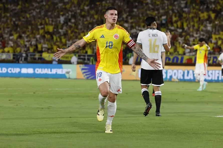 James Rodríguez anuncia su retiro de la selección colombiana