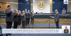 Actualización: Asamblea elige y juramenta a 14 nuevos miembros del Consejo Nacional de la Judicatura 2026-2031