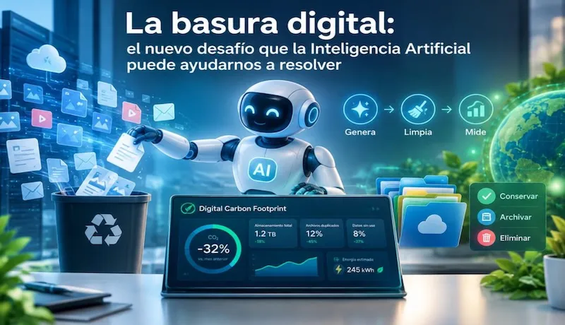 Del reciclaje físico al reciclaje digital: cómo la IA puede ayudar a proteger el planeta