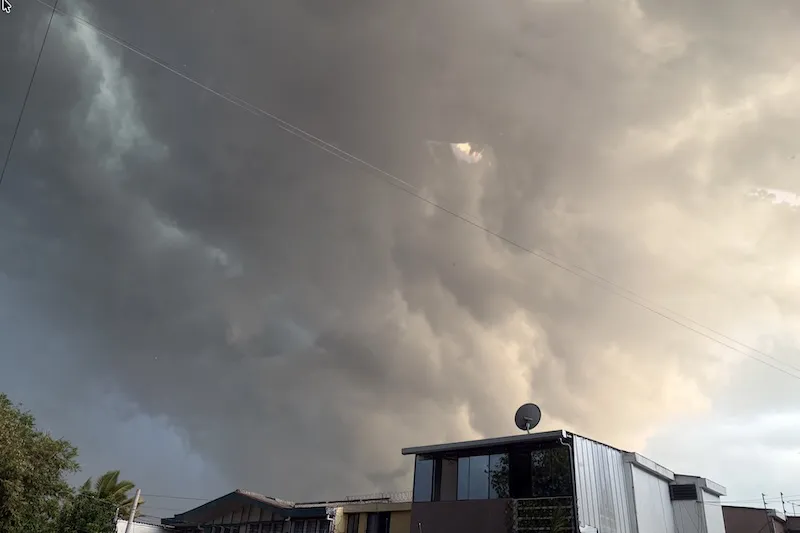Lluvias y tormentas afectarán varias zonas del país este lunes