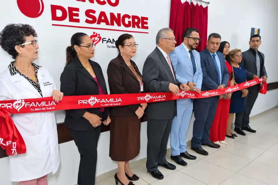 Pro-Familia inaugura banco de sangre con una inversión de $136,000, con atención las 24 horas