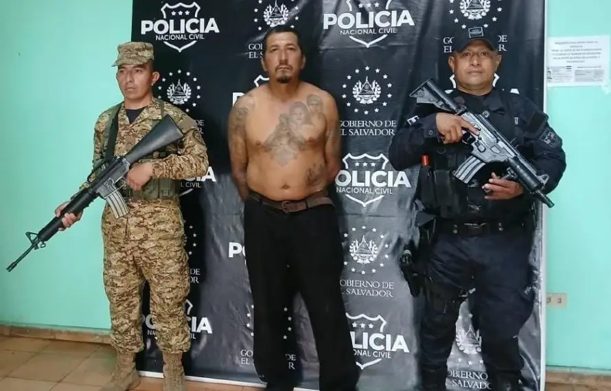 Detienen a pandillero MS-13 que alertaba de presencia policial en Sensuntepeque