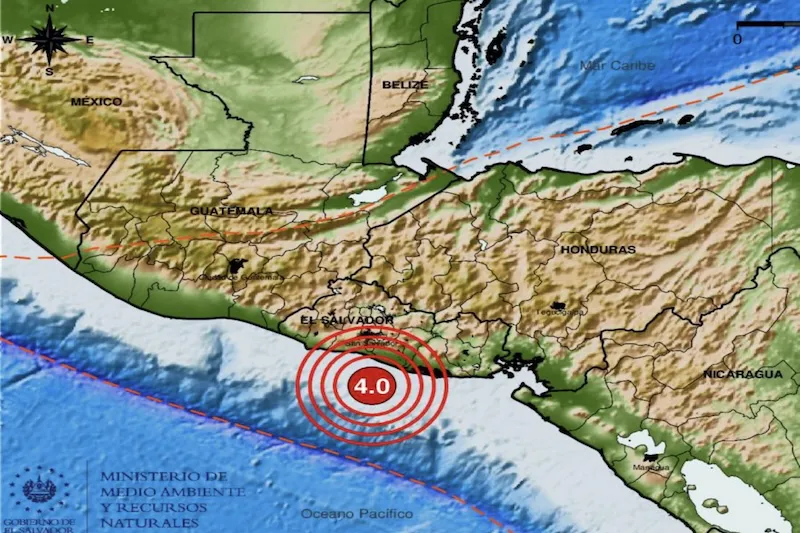 Sismo de magnitud 4.0 sacude costa de La Paz