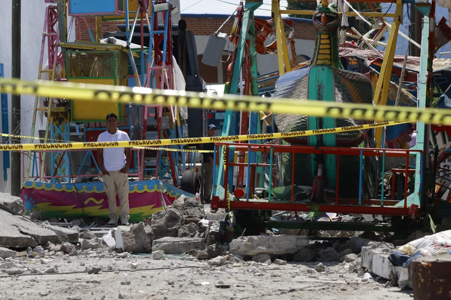 Diez muertos y 64 lesionados en accidente con pirotecnia en central estado de México