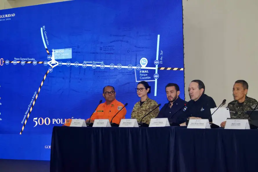Estas calles estarán cerradas para este 15 de septiembre en San Salvador