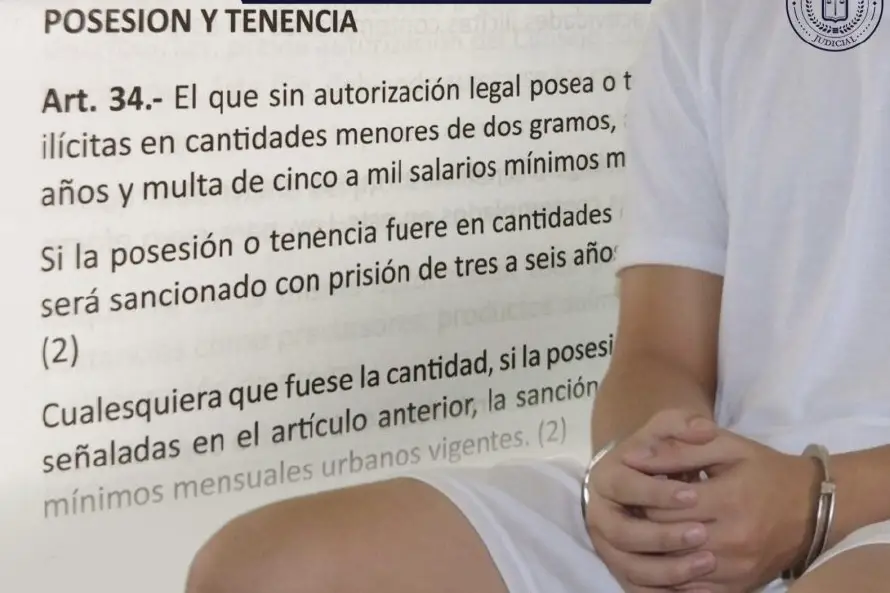 Ordenan prisión provisional para joven acusado de portar cocaína y marihuana en Santa Ana