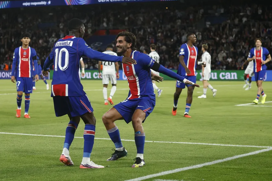 Ferran y Dembélé lideran goleada 6-1 del PSG en la Champions