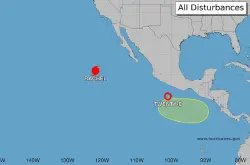 Se forma la Depresión Tropical 20-E en el Pacífico y el MARN vigila un nuevo desarrollo ciclónico cerca de El Salvador