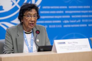 La jurista sudafricana Navanethem "Navi" Pillay, Premio Nobel de la Paz 2026