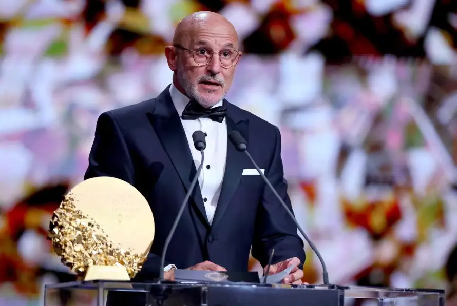 Luis de la Fuente gana el premio Johan Cruyff a mejor entrenador