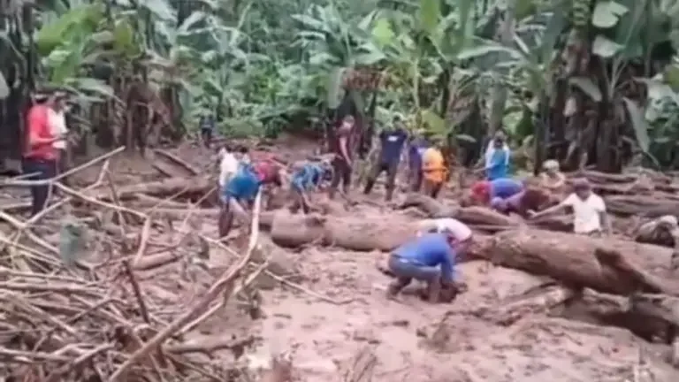 Cuatro personas muertas, entre ellas dos menores de edad, por un alud en Nicaragua