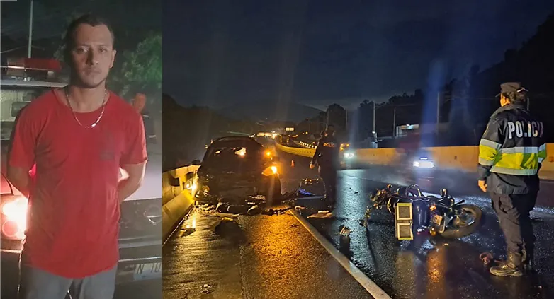 Motociclista muere atropellado por conductor sin licencia cerca de Armenia