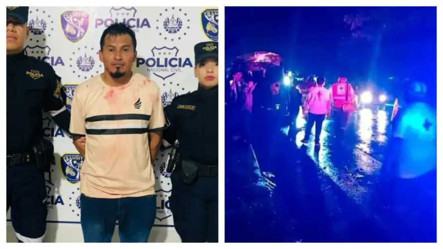 Dos personas mueren en accidente de tránsito en la Ruta de Paz, Morazán