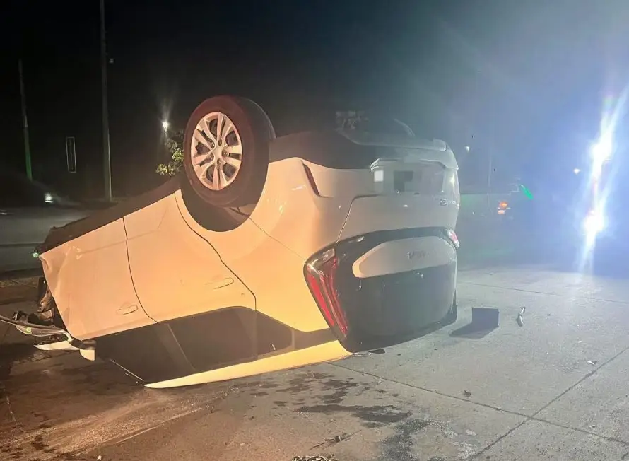 Accidentes de tránsito dejan al menos tres lesionados entre la noche del miércoles y madrugada de este jueves