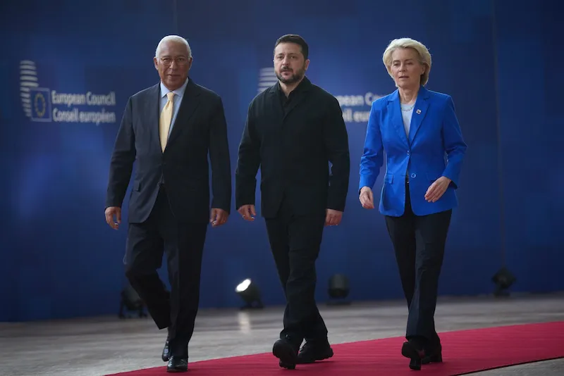 Zelenski pide casi $80 mil millones a Europa para financiar la guerra en 2027