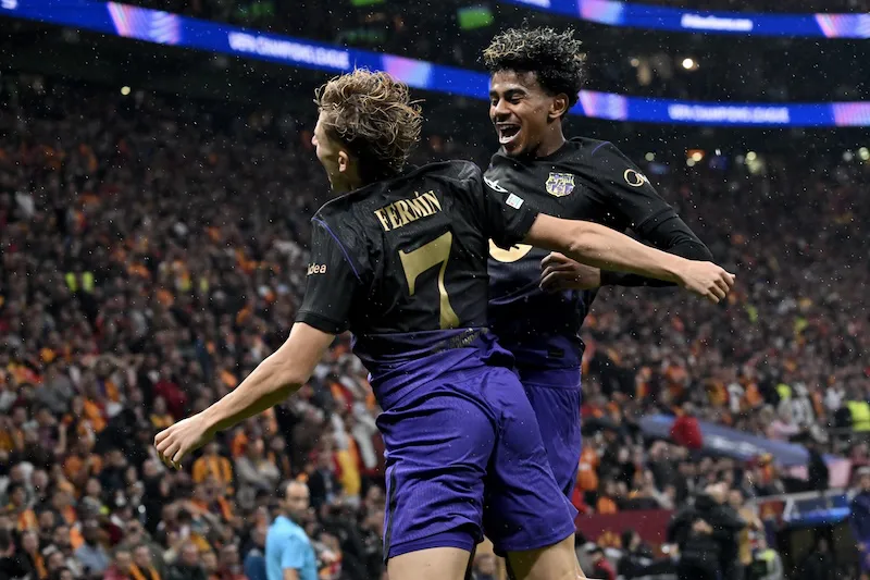 Barcelona remonta y golea 4-1 al Galatasaray en Estambul