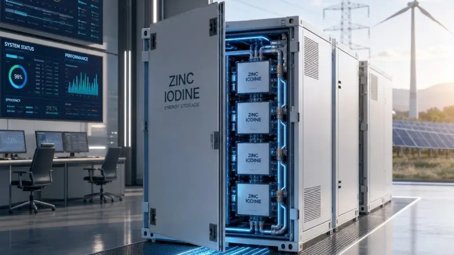 Batería de zinc-yodo supera los 60,000 ciclos y carga en solo 3 minutos